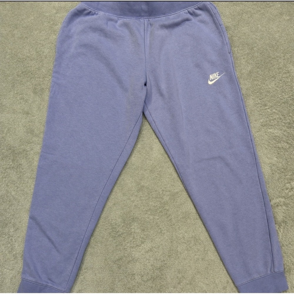 Nike Sportswear Club Fleece Lavender Joggers Kids Large Pants Standard